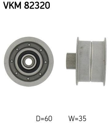 SKF Vezetőgörgő, vezérműszíj VKM82320_SKF